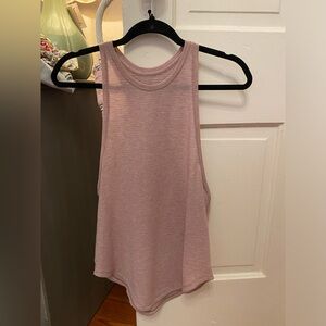 Lululemon Mauve racer back tank